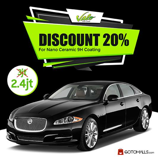 Discount 20% Nano Ceramic 9H at Valo Car Care