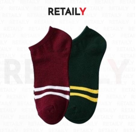 Retaily - Kaos Kaki Ankle Cute Kaos Kaki Pendek Polos dan Motif Semata Kaki Import Murah