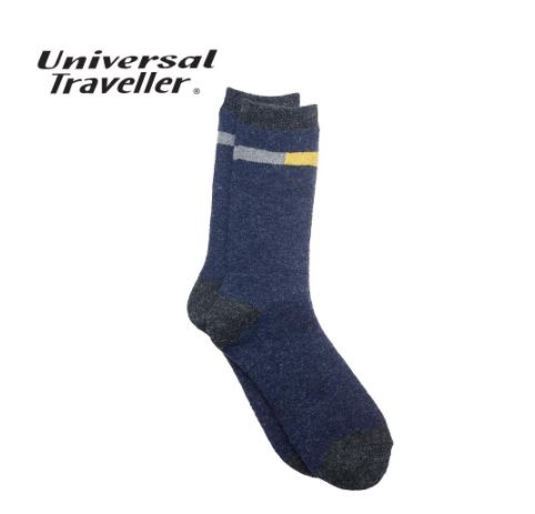 Universal Traveller Unisex Winter Socks Kaos Kaki - SKC7001 Navy