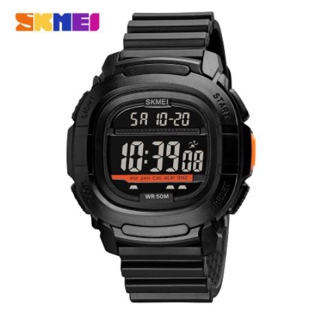 SKMEI Official 1657 LED Display Digital Military Sports Watches Stopwatch Men's Watch