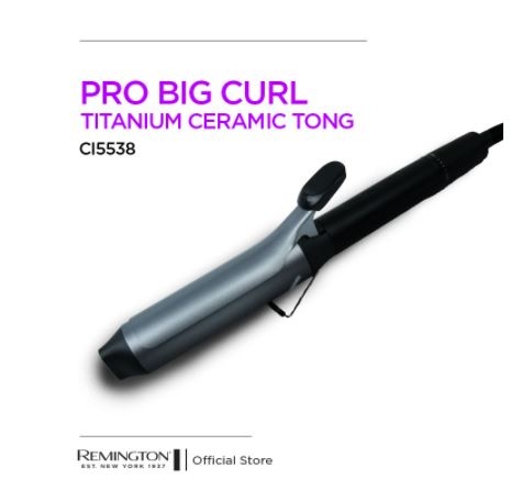 Remington Pro Big Curl 38mm Tong – CI5538 / Catokan Pengeriting Rambut