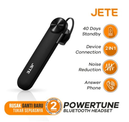 JETE Powertune Earphone Wireless Bluetooth