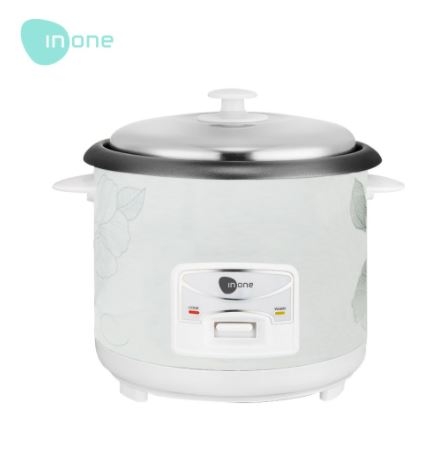 INONE Rice Cooker Mini Electric 0.6L Non stick Quick Cooking Removable Cups