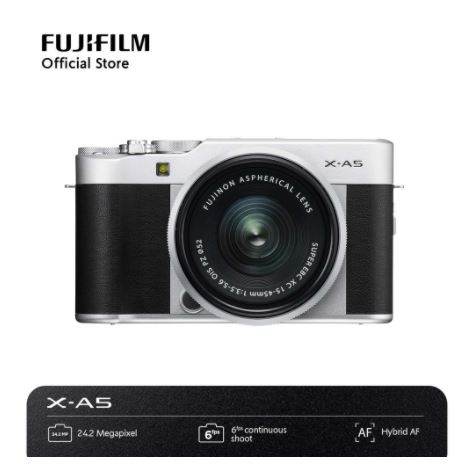 Fujifilm X-A5 XC 15-45mm Free SD Card SDHC 16GB