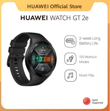 HUAWEI Watch GT 2e 46mm Smartwatch | SpO2 Monitoring | 100 Workout Modes