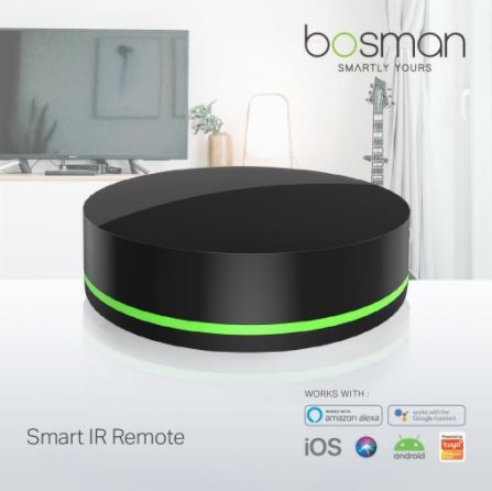 Bosman Smart Universal IR Remote - WIfi Control IoT Smart Home