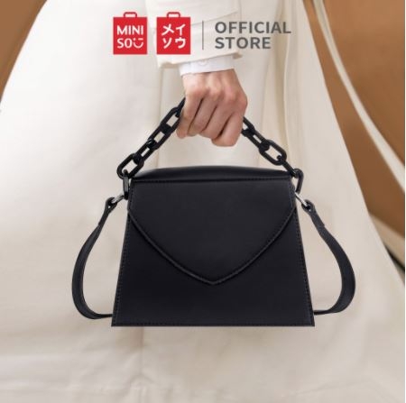Miniso Official Tas Selempang Rantai Wanita Sling Bag Tote Bag Handbag Shoulder Bag Pesta