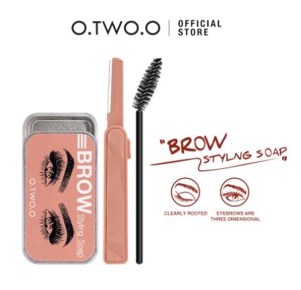 O.TWO.O Eyebrow Soap Brow Sculpt Lift Brow Styling Soap Waterproof Long Lasting Eyebrow Gel Pomade