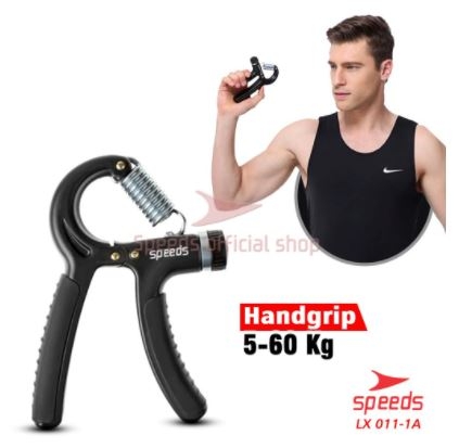 SPEEDS Handgrip Hand Grip 10-60 kg Alat bantu fitness Otot lengan Tangan Portable 011-1