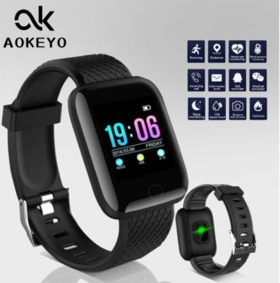 Aokeyo 116 Plus Smartwatch Bluetooth Smartband Fitness Tracker