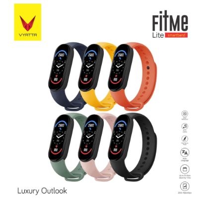 VYATTA FitMe Lite New Smartband - 200+Watchface, Sport Mode, IP67,SPO2-C
