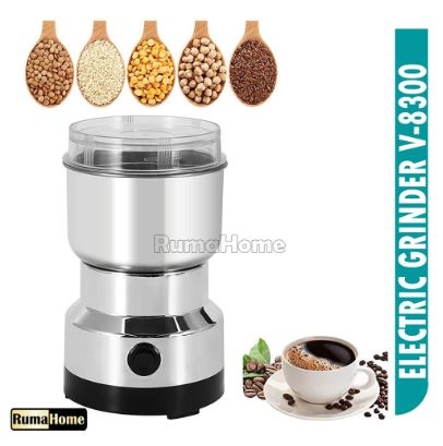 Penggiling bumbu dan penggiling kopi V-8300 Electric Coffee Grinder Blender Bumbu Dapur 150W
