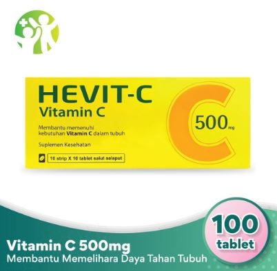 Hevit-C Vitamin C 500 mg - Membantu Memenuhi Kebutuhan Vitamin C Tubuh