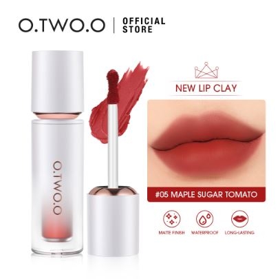 O.TWO.O Velvet Matte Lipstick Silky-Smooth Lip Cream Long-lasting Pigment Liptint Makeup