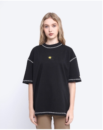 Erigo T-Shirt Oversize Moura Black