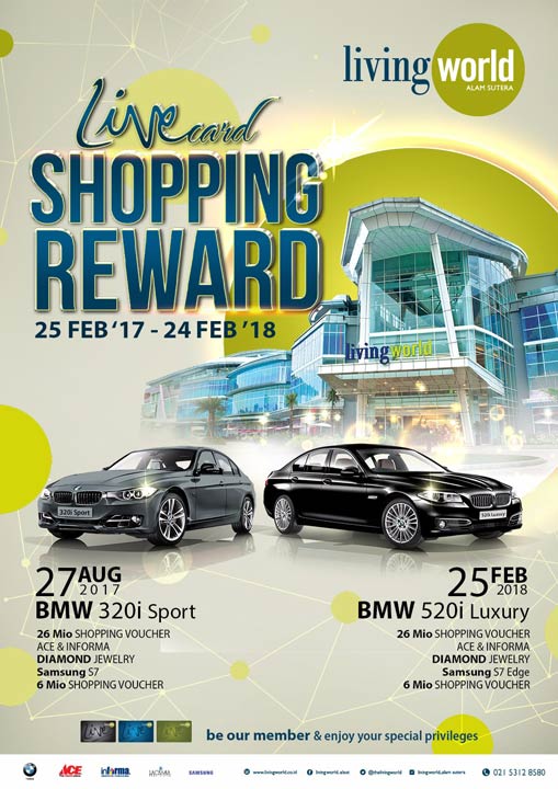 Livecard Shopping Reward from Living World March 2017