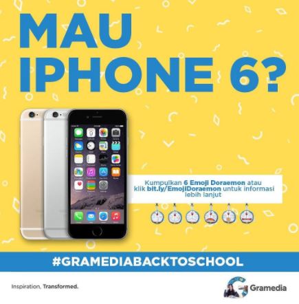  Get iPhone 6 from Gramedia June 2017