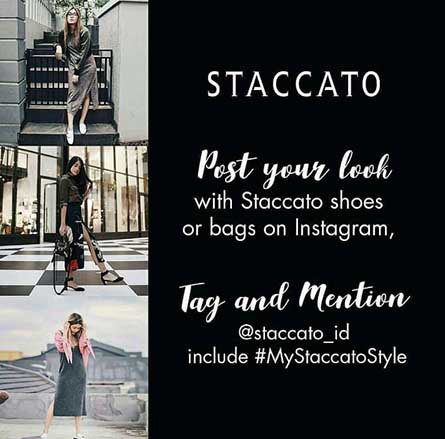  Get Voucher Rp 500.000 from Staccato July 2017