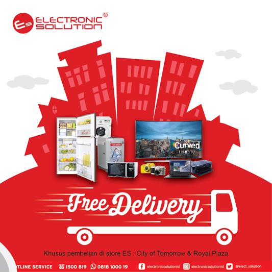  Free Delivery area Surabaya from Electronic Solution July 2017