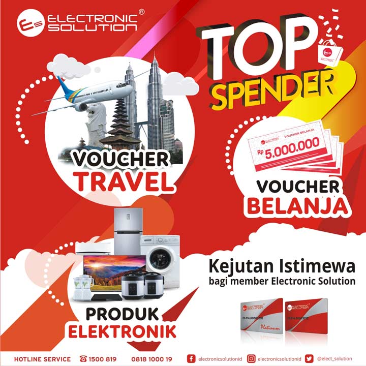  Top Spender Promotions from Electronic Solution July 2017