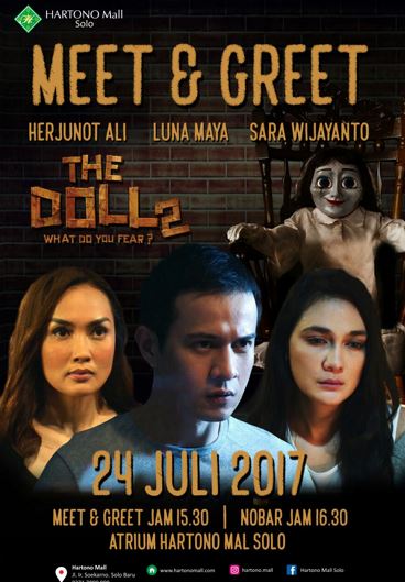  Meet & Greet with The Doll 2 Film Artist at Hartono Mall Solo July 2017