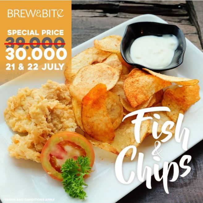  Special Price from Brew & Bite July 2017