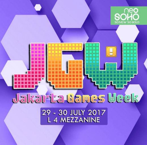  Jakarta Game Week di Central Park Juli 2017