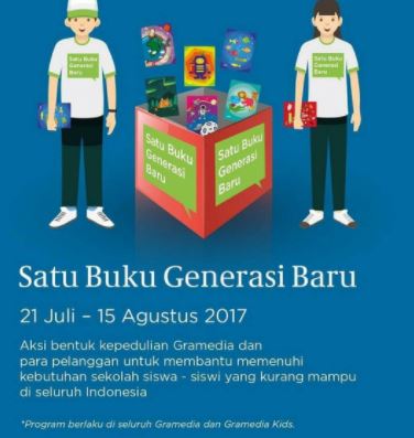  Book Donation Activities from Gramedia July 2017