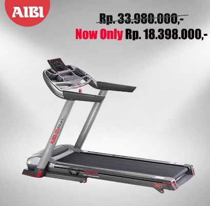  Sale Aibi Treadmill di Level 21 Mall Denpasar Agustus 2017