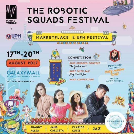  The Robotic Squads Festival at Galaxy Mall Surabaya August 2017