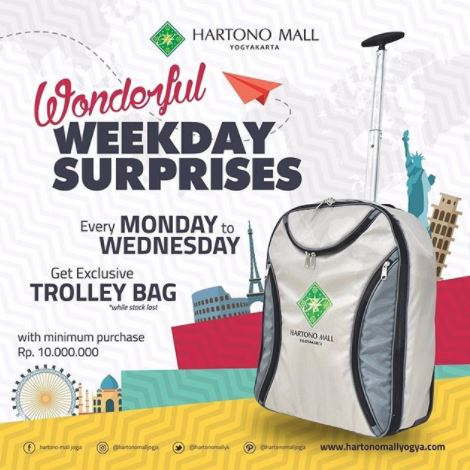  Wonderful Weekday Surprises from Hartono Mall Jogja August 2017