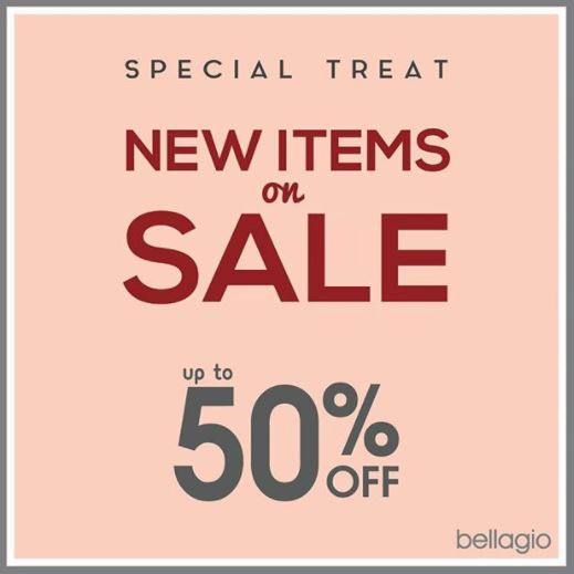  Sale up to 50% dari Bellagio Shoes Agustus 2017