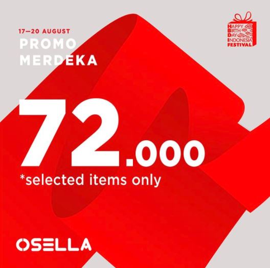  Promo Merdeka dari Osella Agustus 2017