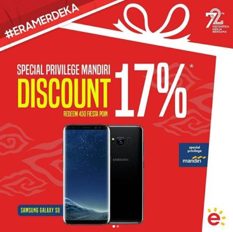  17% Discount Promo from Erafone August 2017