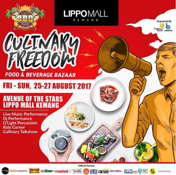  Acara Culinary Freedom di Lippo Mall Kemang Agustus 2017
