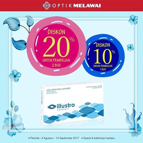  Discount Up To 20% from Optik Melawai August 2017