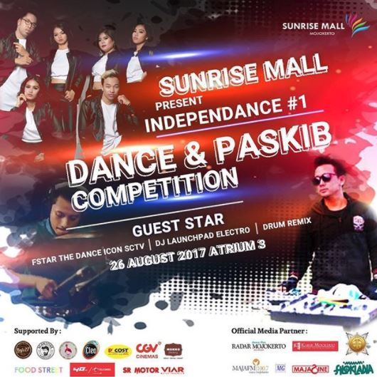  Dance & Paskib Competition di Sunrise Mall Agustus 2017