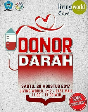  Blood Donation at Living World Alam Sutera August 2017