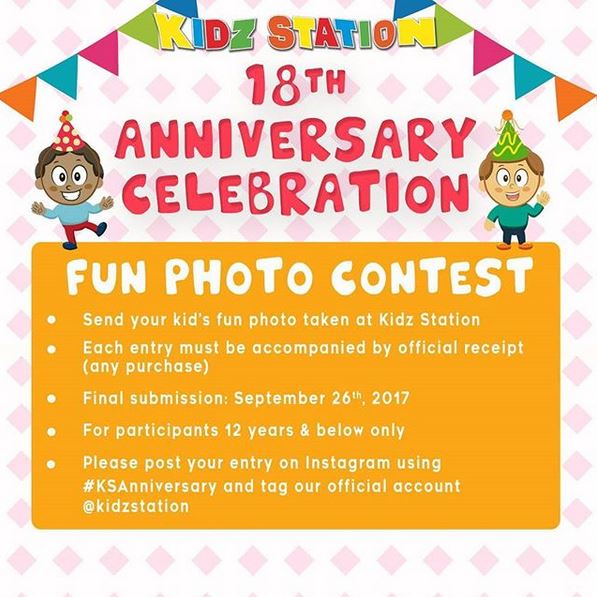  Fun Photo Contest from Kidz Station September 2017