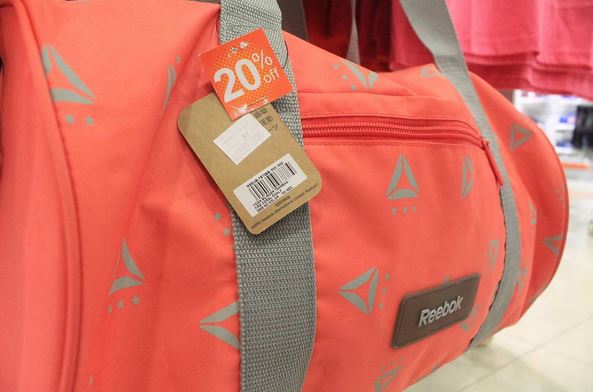  Discount 20% Reebok Bag at Sports Station Hartono Mall Solo September 2017