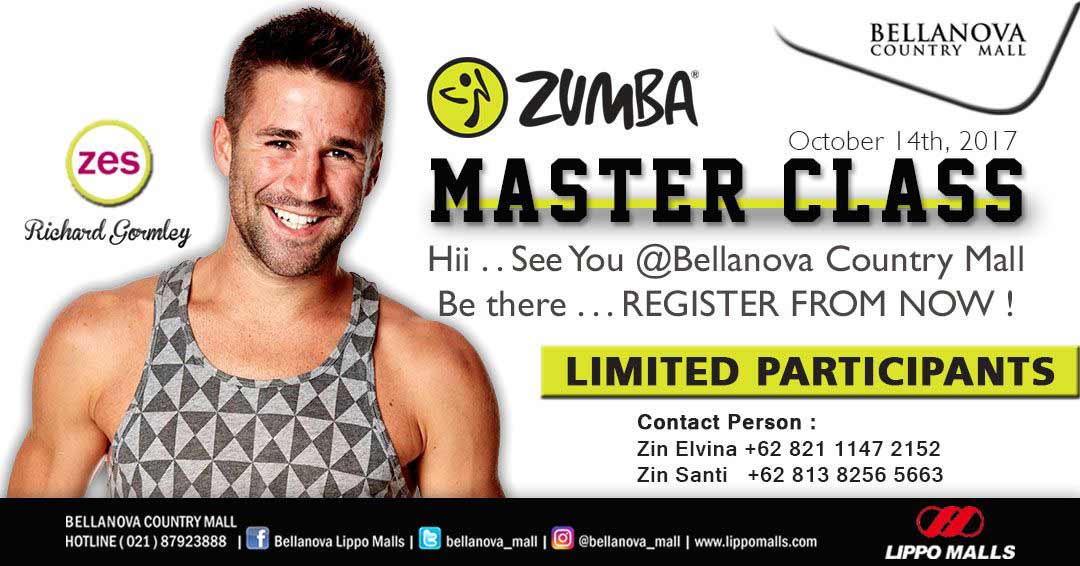  Zumba Master Class di Bellanova Country Mall September 2017