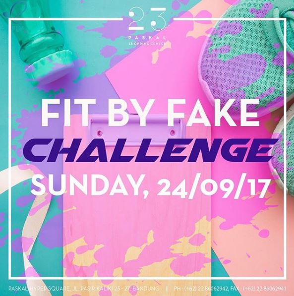  Sunday Fun Run & Workout Challenges at 23 Paskal Shopping Center September 2017