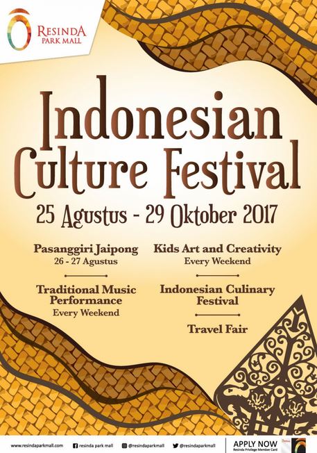  Indonesian Culture Festival at Resinda Park Mall September 2017