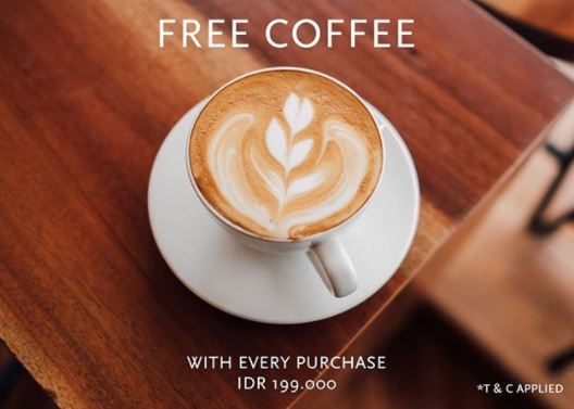  Free Coffee Promotion from This is April September 2017