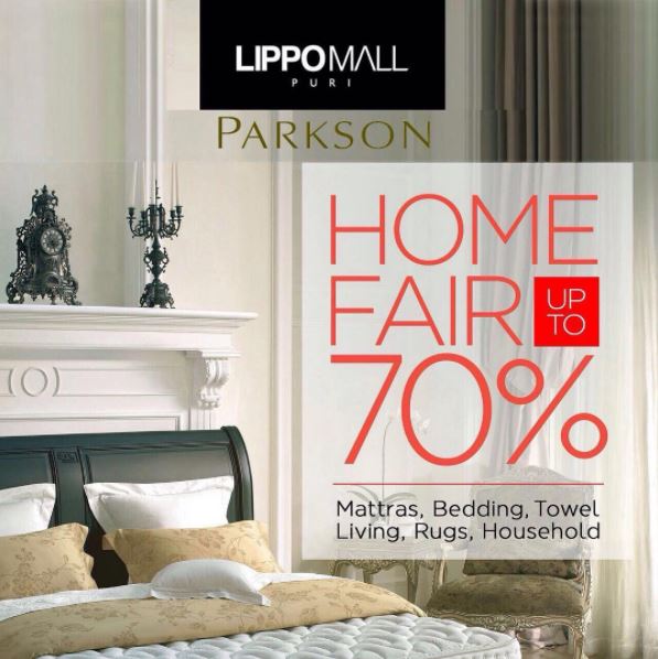  Discount Up to 70% from Parkson at Lippo Mall Puri September 2017