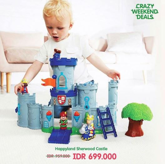  Discount up to Rp 300,000 for Happyland Sherword Castle in ELC September 2017