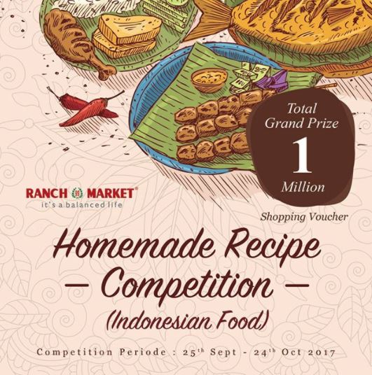  Homemade Recipe Competition dari Ranch Market September 2017