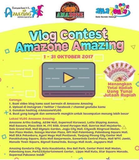  Vlog Contest Amazone Amazing October 2017