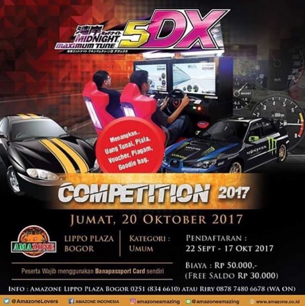  Maximum Tune 5DX Competition di Amazone Amazing Oktober 2017
