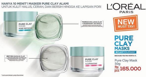  Promotion Pure Clay Masks at Guardian October 2017